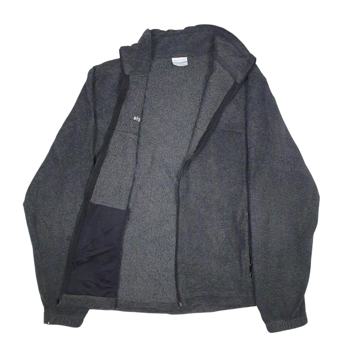 Mens Grey Columbia Sportswear Company  Full Zip Jumper