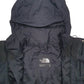 Mens Black The North Face Hooded Lined Raincoat Windbreaker  Coat