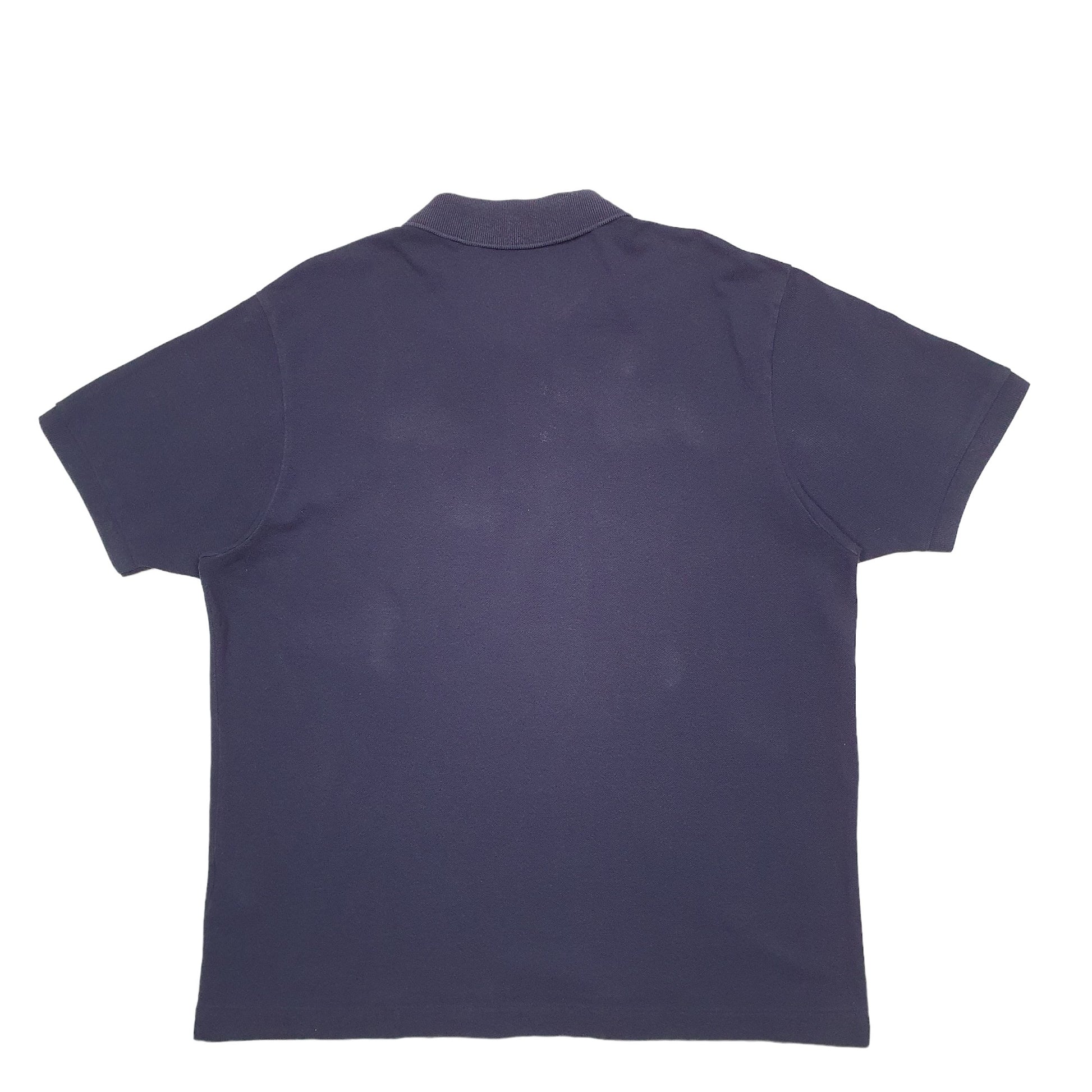 Mens Navy Lacoste  Short Sleeve Polo Shirt