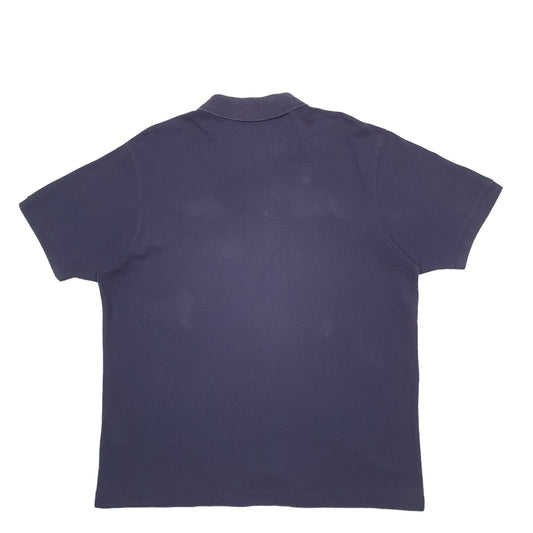 Mens Navy Lacoste  Short Sleeve Polo Shirt