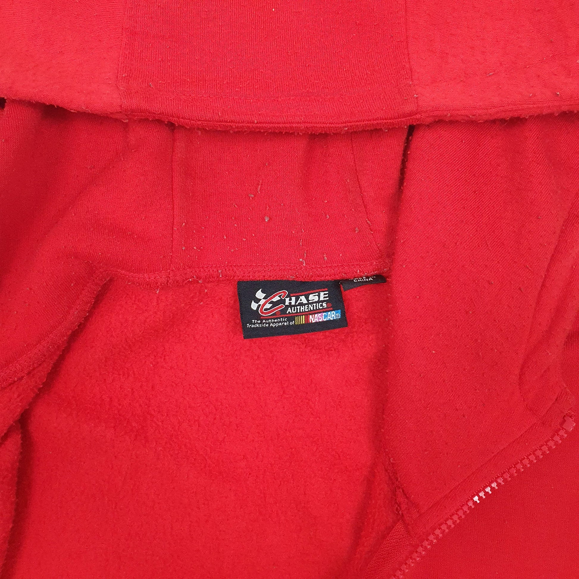 Mens Red Chase Authentics  Full Zip Jumper