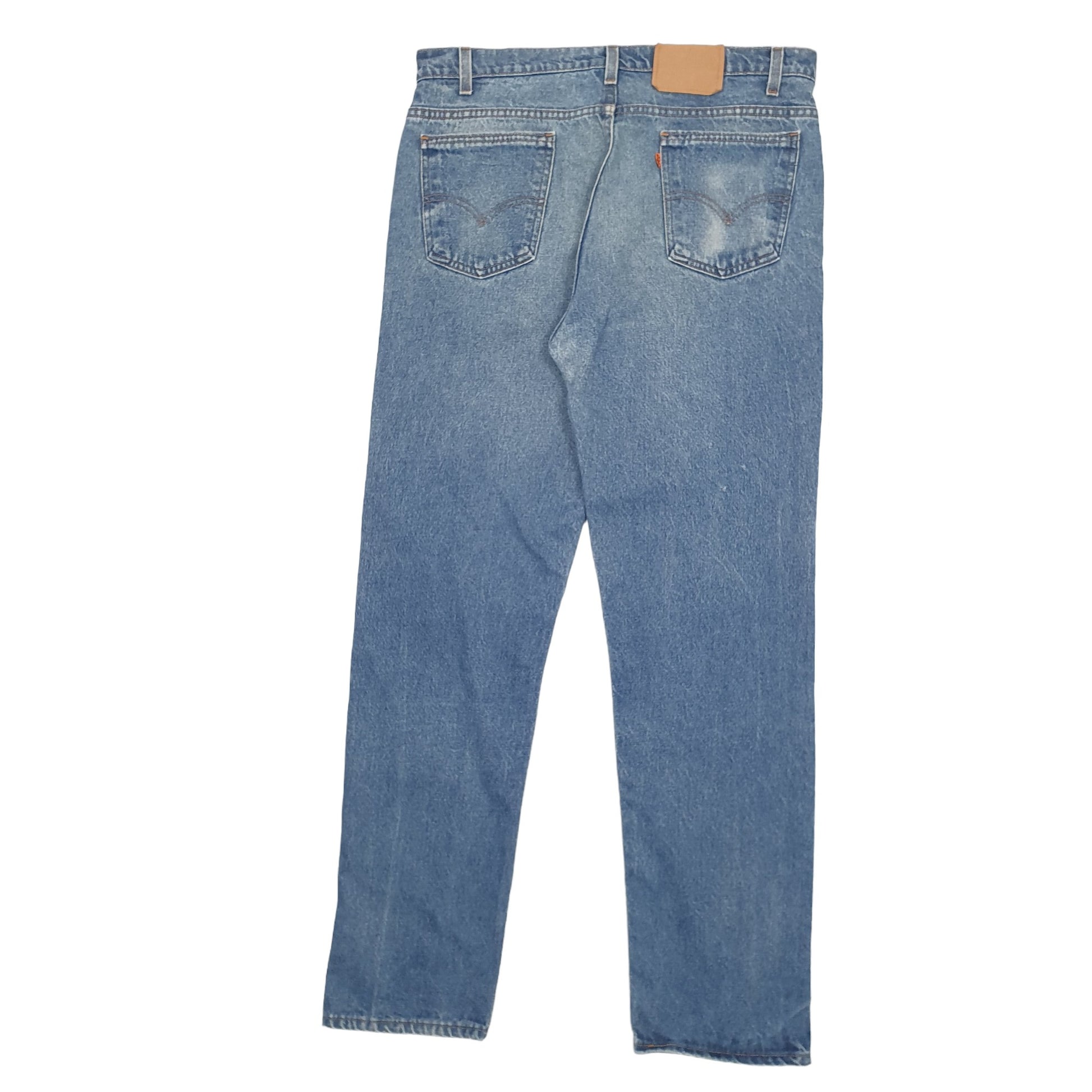 Mens Blue Levis Orange Tab 1990's Vintage 505 JeansW38 L34