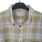 Mens Grey Barbour Flannel Overshirt Winter Check Long Sleeve Shirt