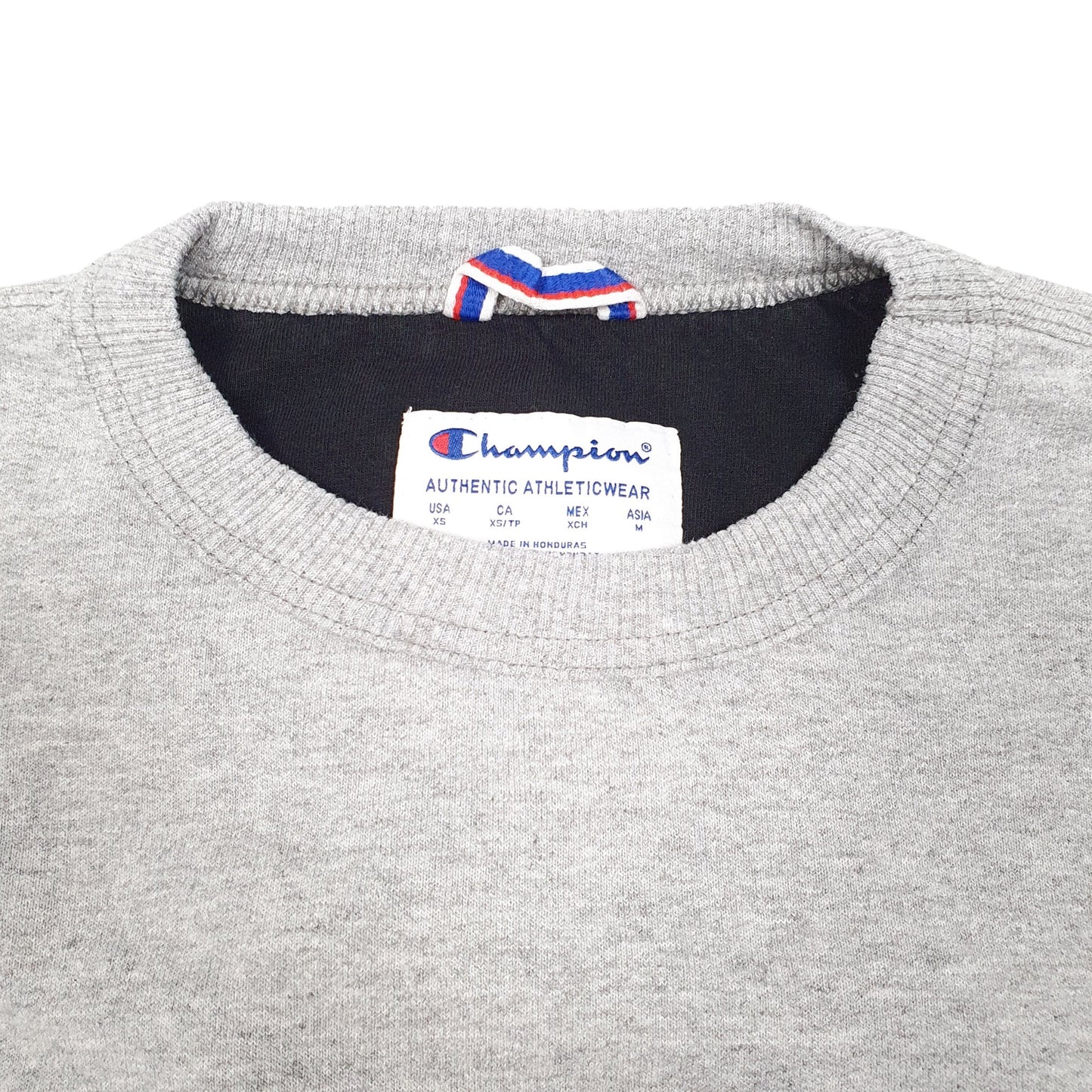 Mens Grey Champion  Crewneck Jumper