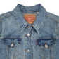 Womens Blue Levis   Coat