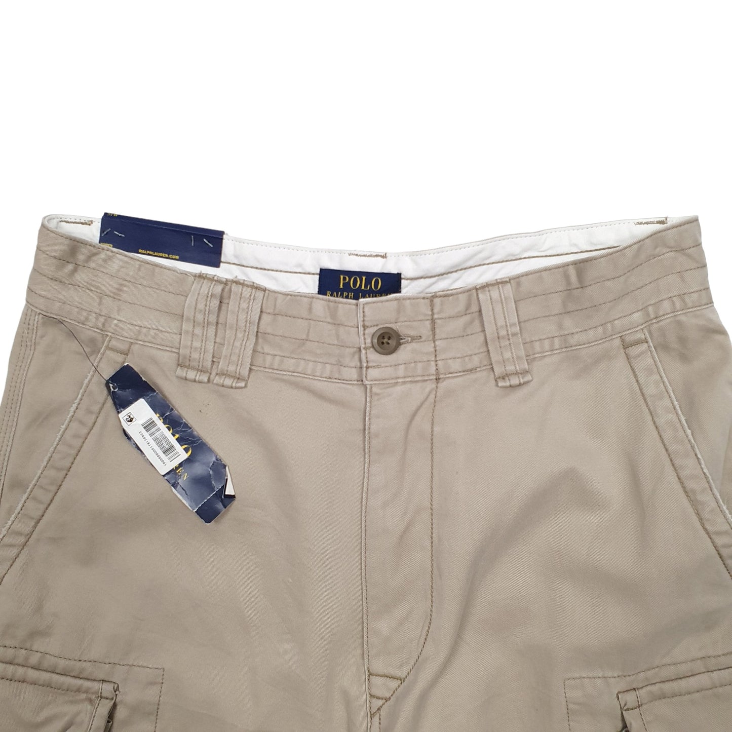 Mens Beige Polo Ralph Lauren  Cargo Shorts