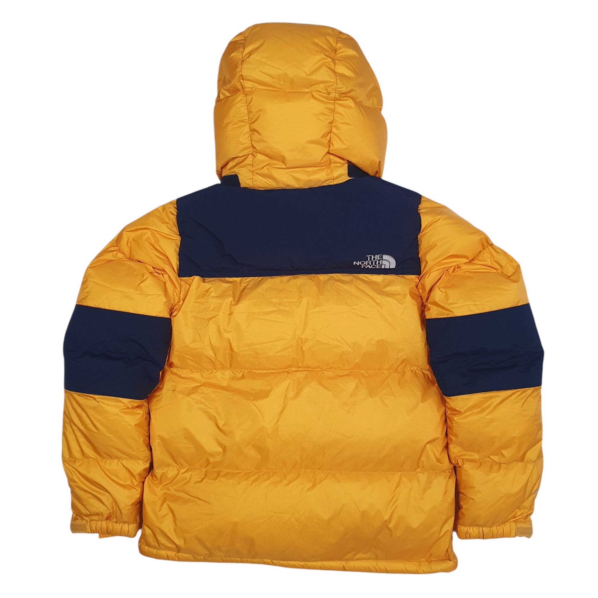 Womens Yellow The North Face Summit Series Baltoro 700  Coat