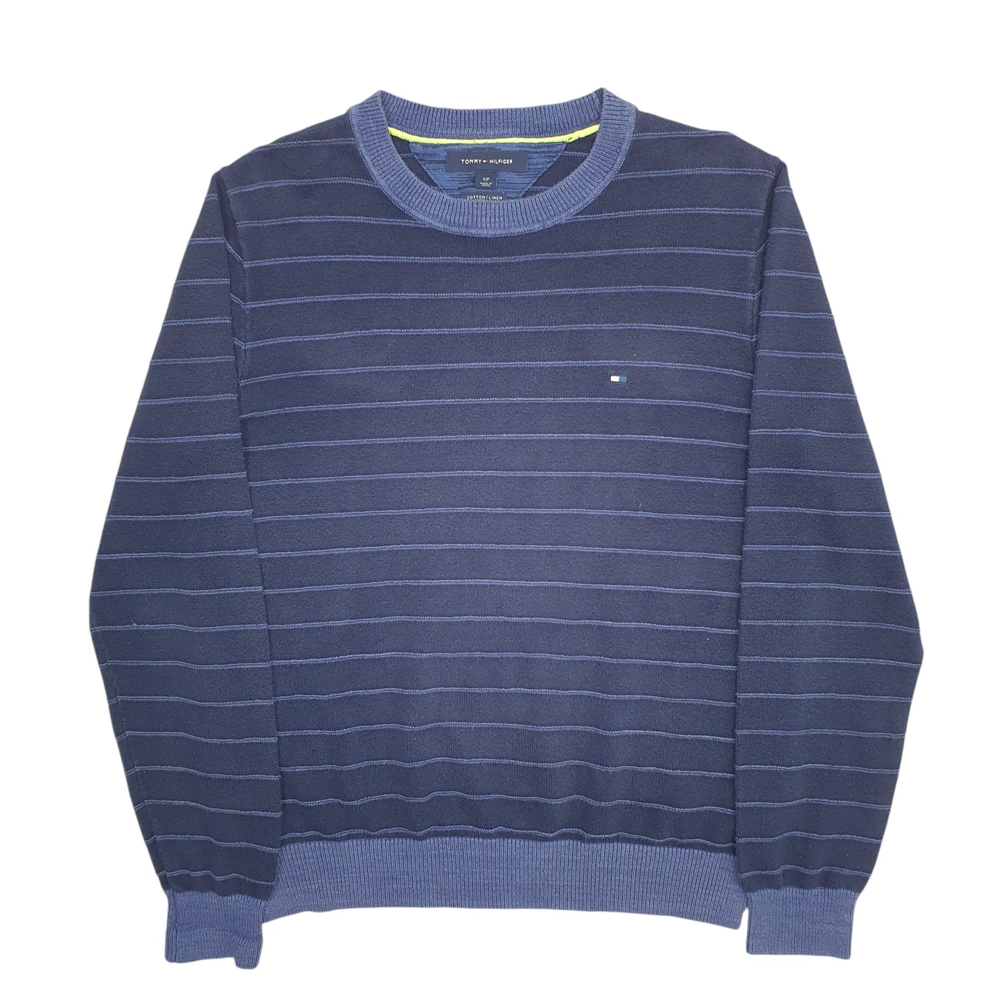 Womens Blue Tommy Hilfiger  Crewneck Jumper