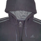 Mens Black Adidas  Full Zip Jumper