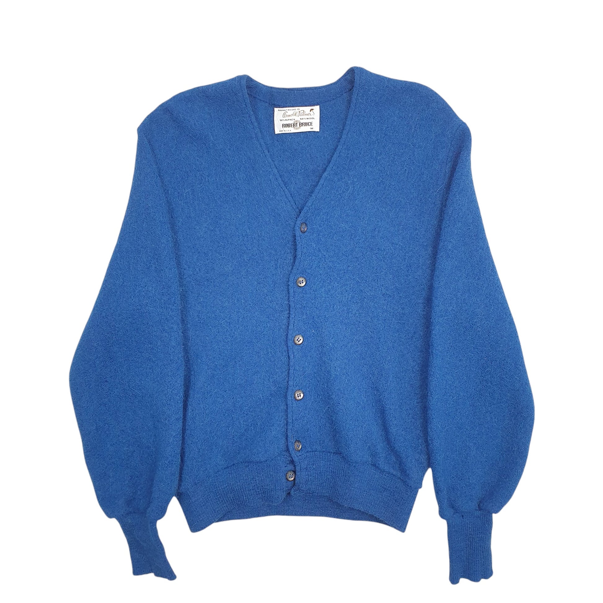 Womens Blue Robert Bruce  Cardigan Jumper