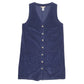 Womens Navy Crossroads Vest Cardigan Jumper