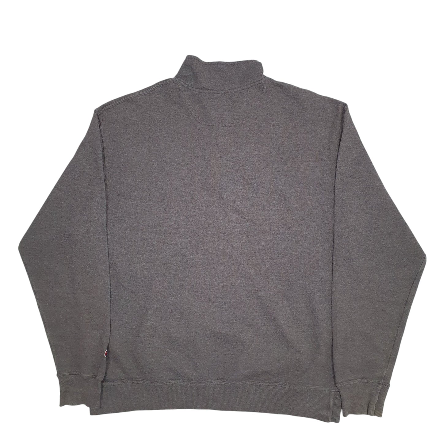 Mens Grey Champion  Quarter Zip Jumper