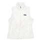 Womens White Patagonia  Gilet Jumper