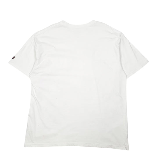 Mens White Dickies Pocket Workwear Short Sleeve T Shirt