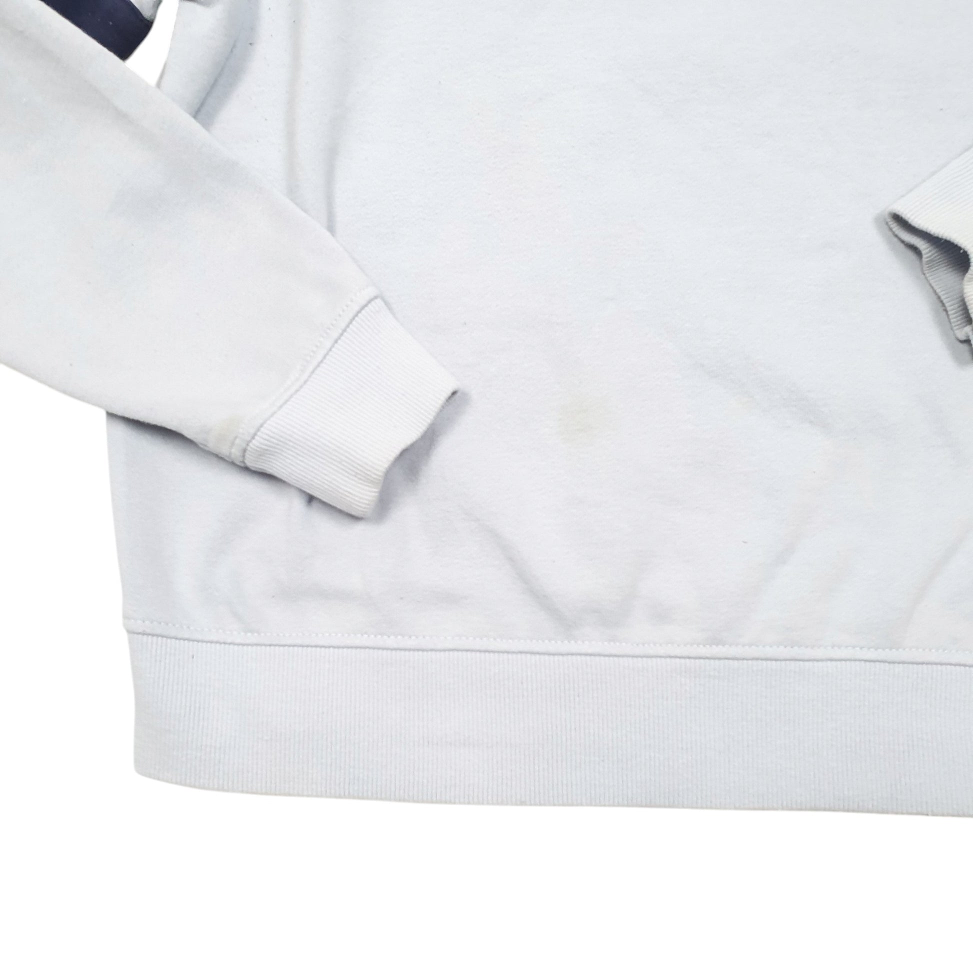 Womens Blue Fila Spellout Crewneck Jumper