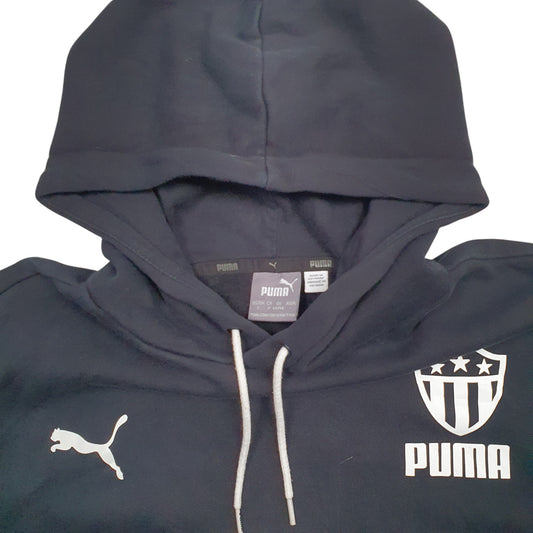 Mens Black Puma  Hoodie Jumper