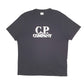 Mens Black CP Company Logo Print Short Sleeve T Shirt
