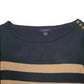 Womens Black Nautica  Vest Jumper