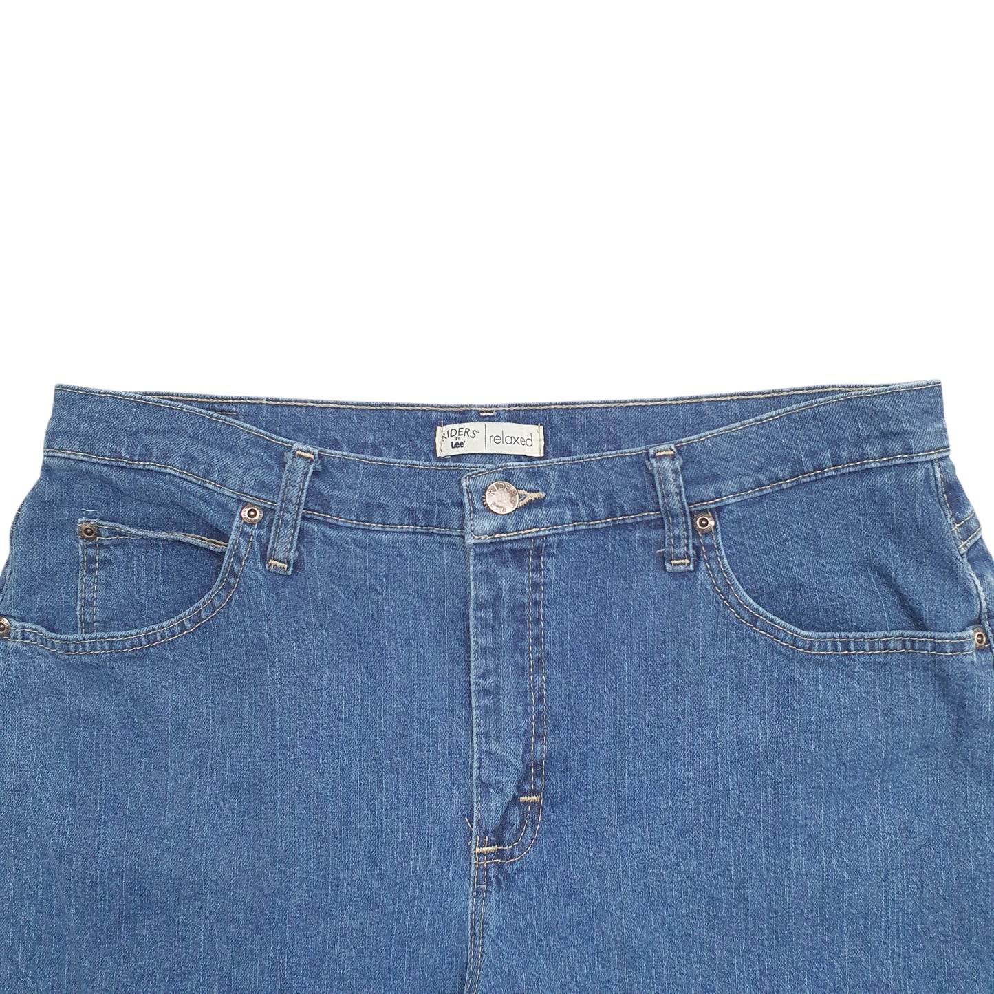 Womens Blue Lee Riders Relaxed JeansW34 L31