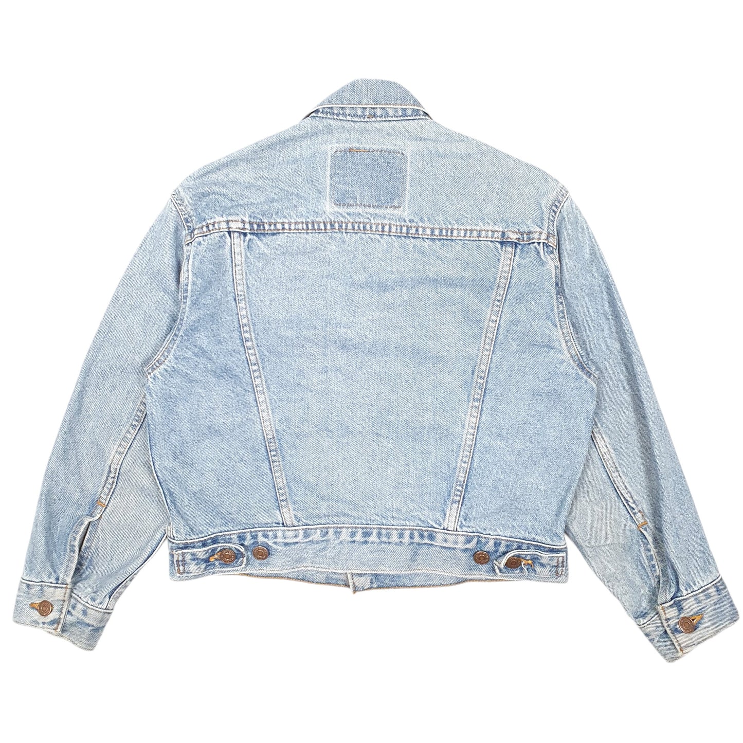 Womens Blue Levis Vintage Type 3 57510 Trucker Jean  Coat