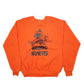 Mens Orange Jerzees Haunted Made In USA Crewneck Jumper