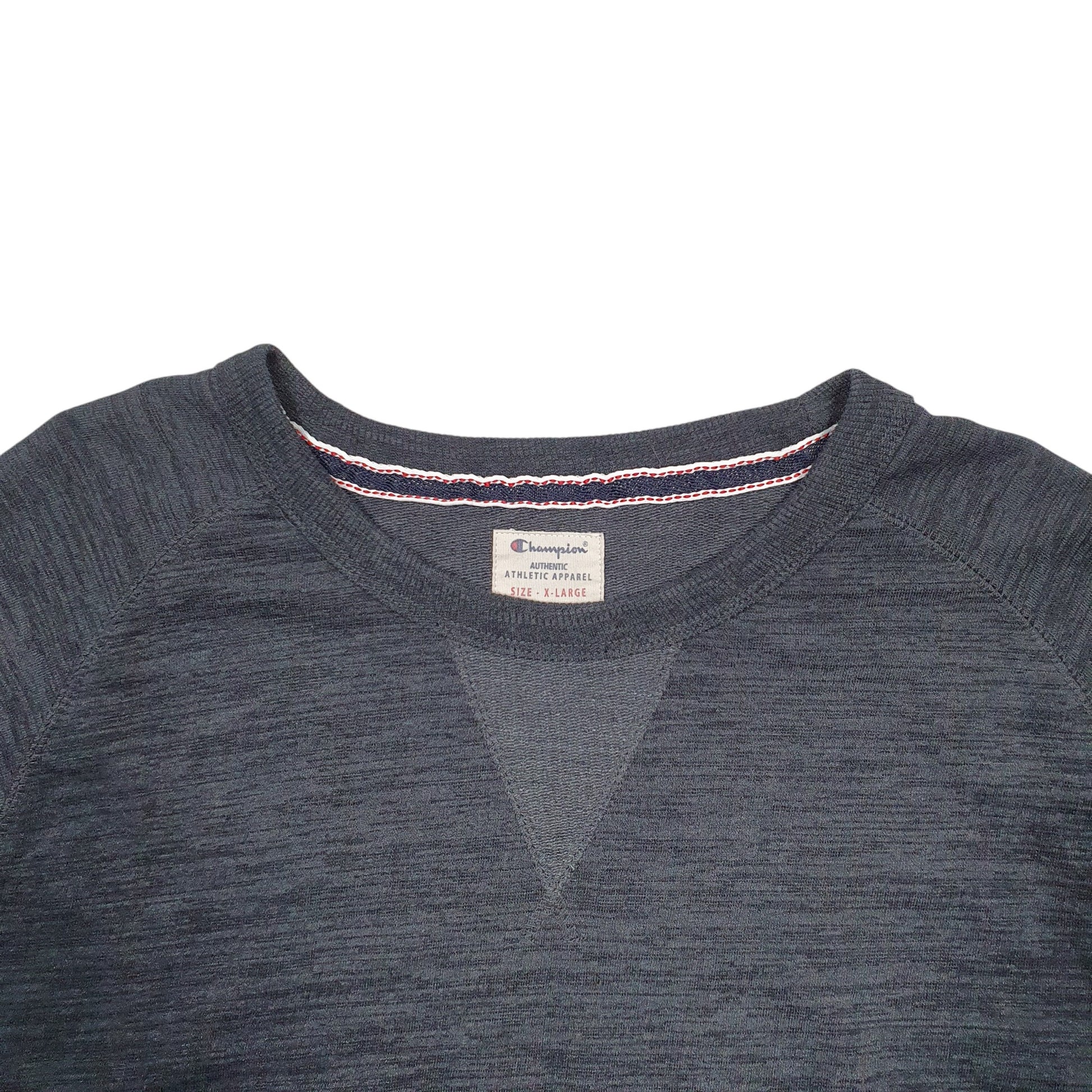 Mens Grey Champion  Crewneck Jumper