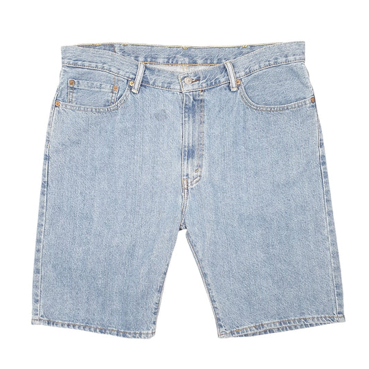 Mens Blue Levis Denim Jeans Jorts 505 Regular Denim Shorts