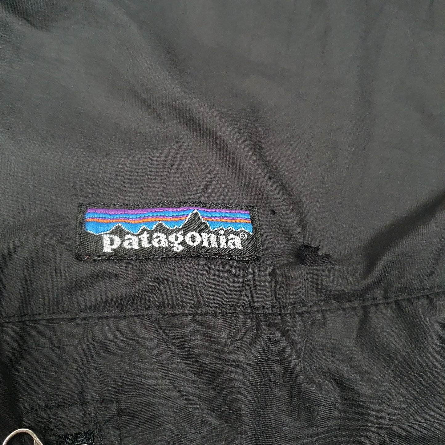 Mens Black Patagonia Lightweight Outdoors  Coat