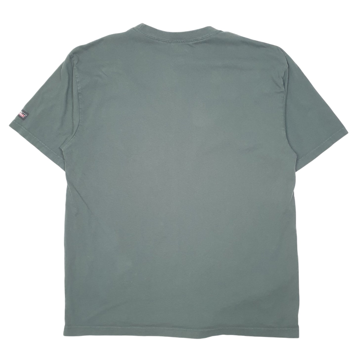 Mens Green Dickies Pocket Workwear Short Sleeve T Shirt