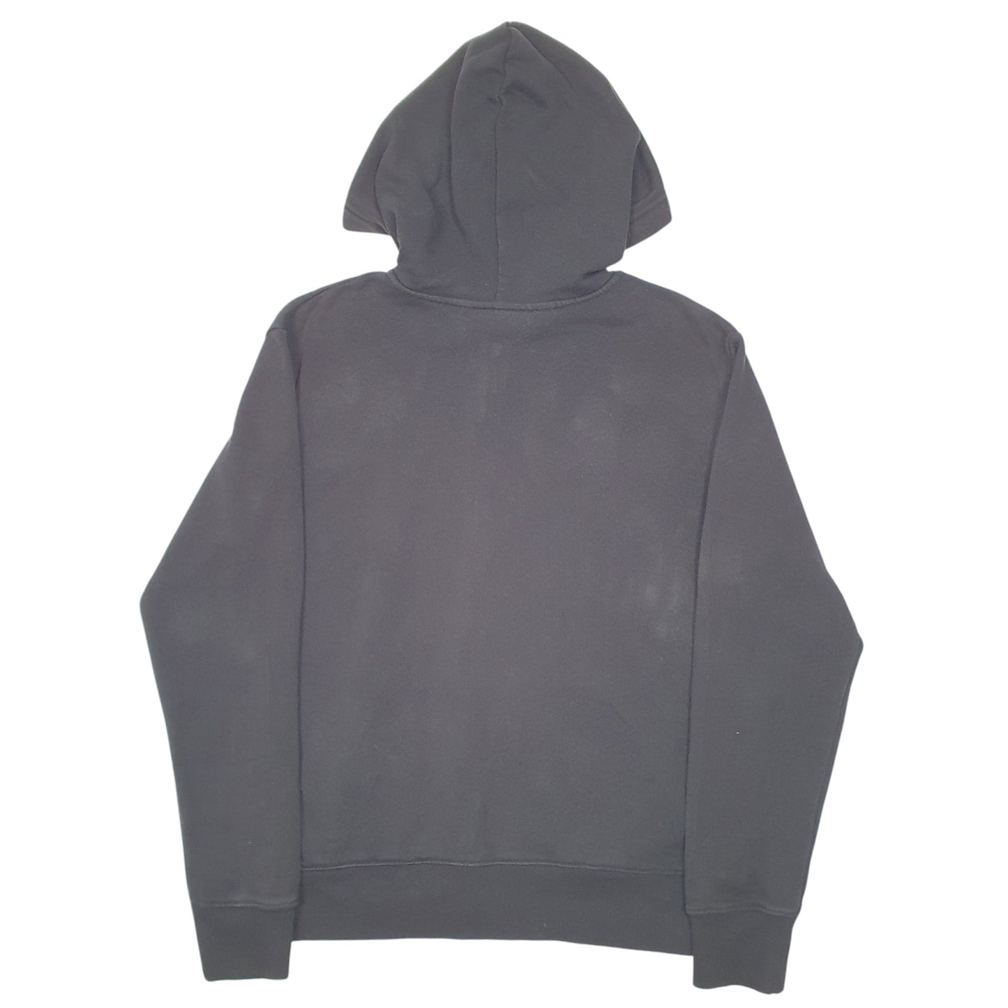 Womens Black Fila Hoodie Full Zip Jumper