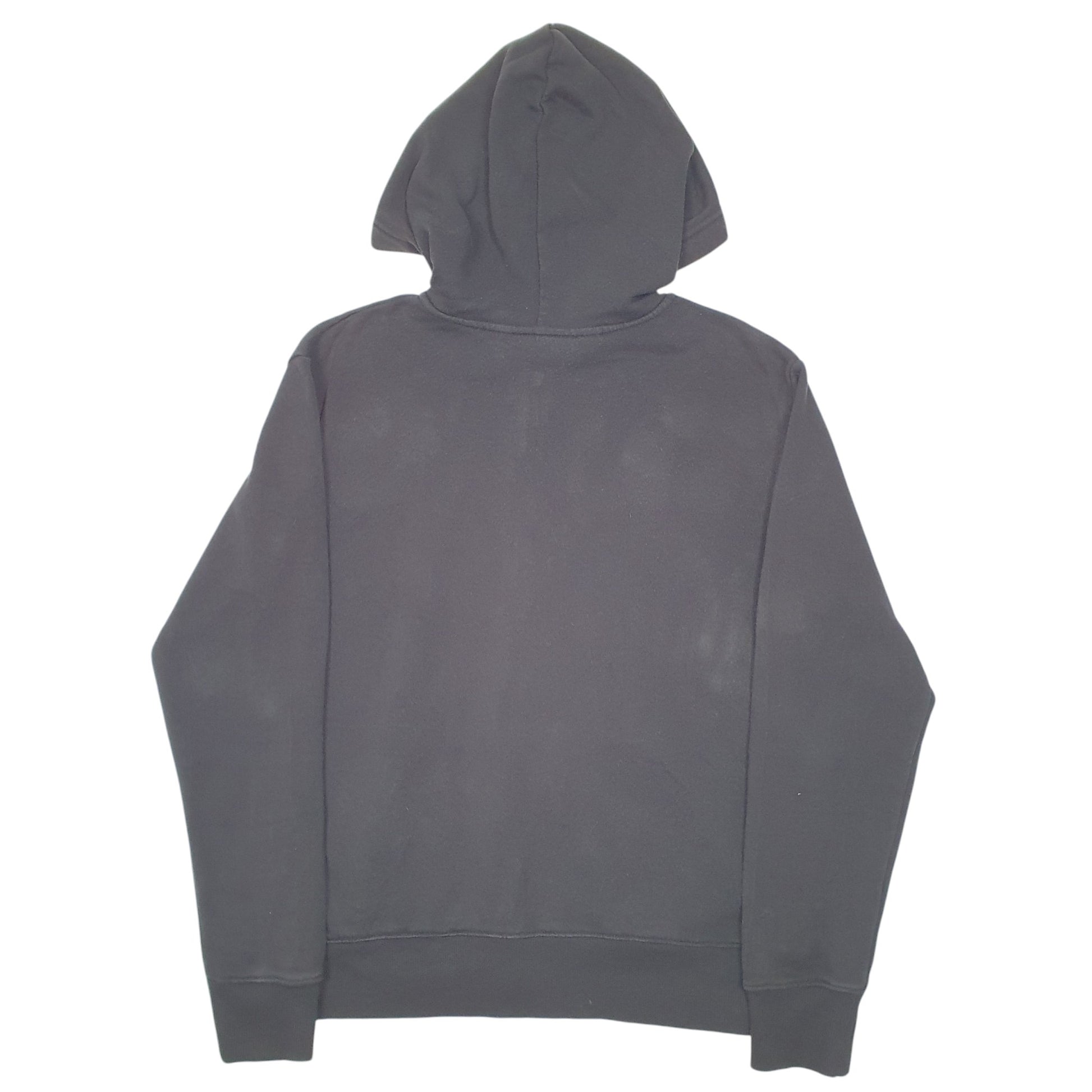 Womens Black Fila Hoodie Full Zip Jumper