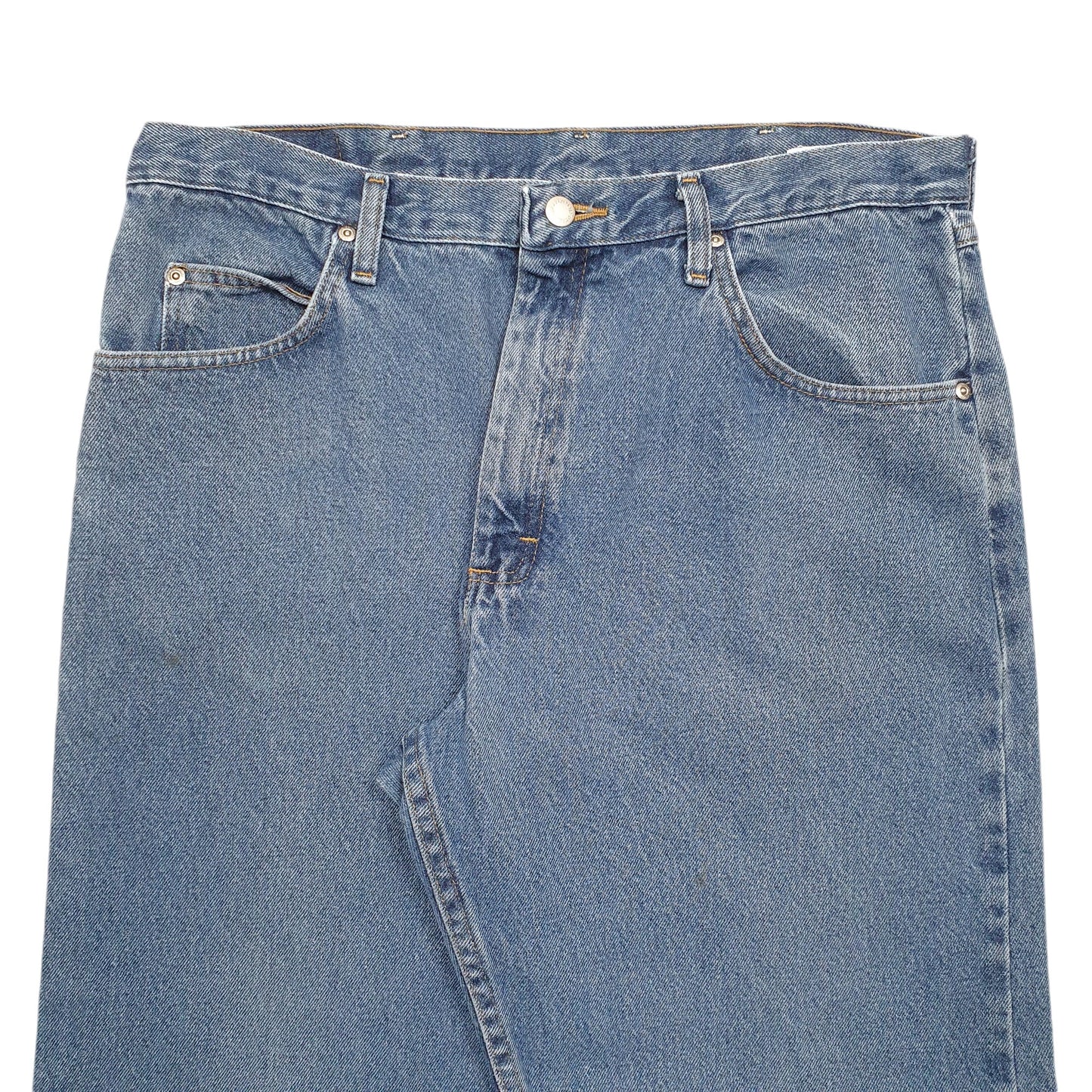 Mens Blue Wrangler Relaxed 9760WDR JeansW36 L30