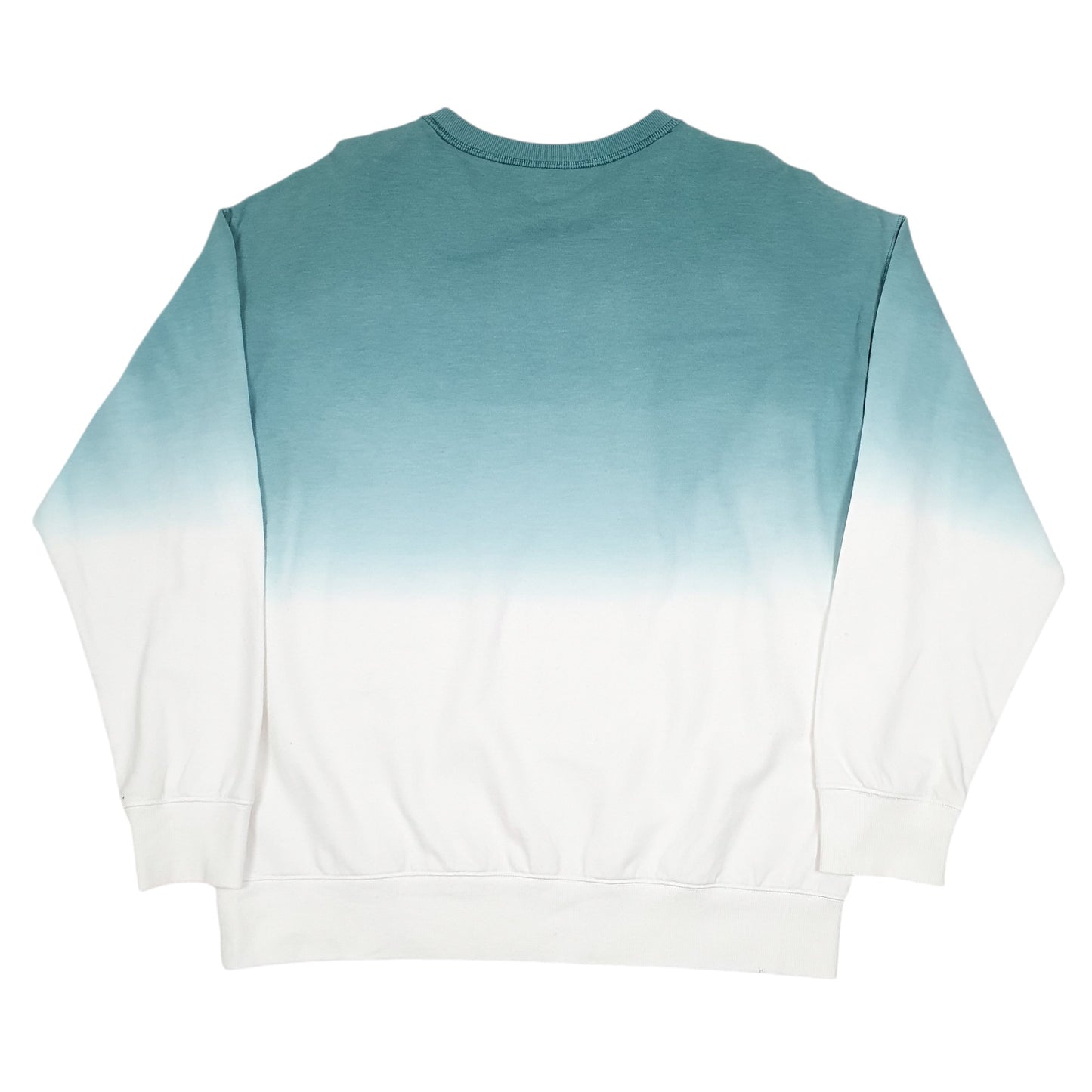 Womens Green Eddie Bauer Fade Crewneck Jumper