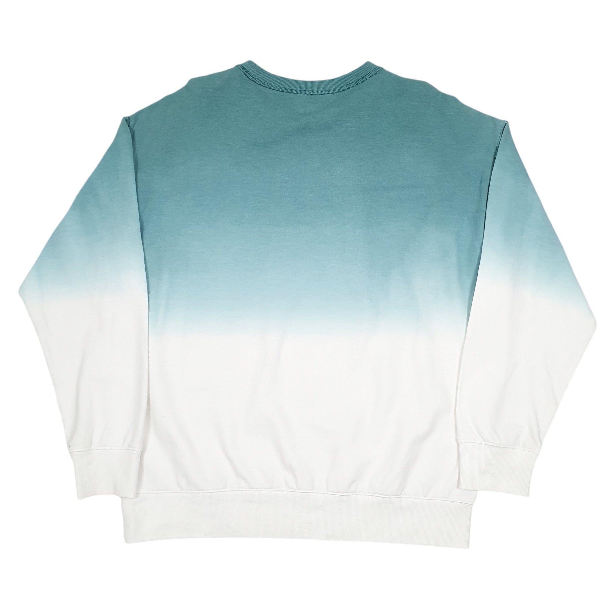 Womens Green Eddie Bauer Fade Crewneck Jumper