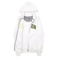 Womens White Nike Oregon Full Zip Jumper