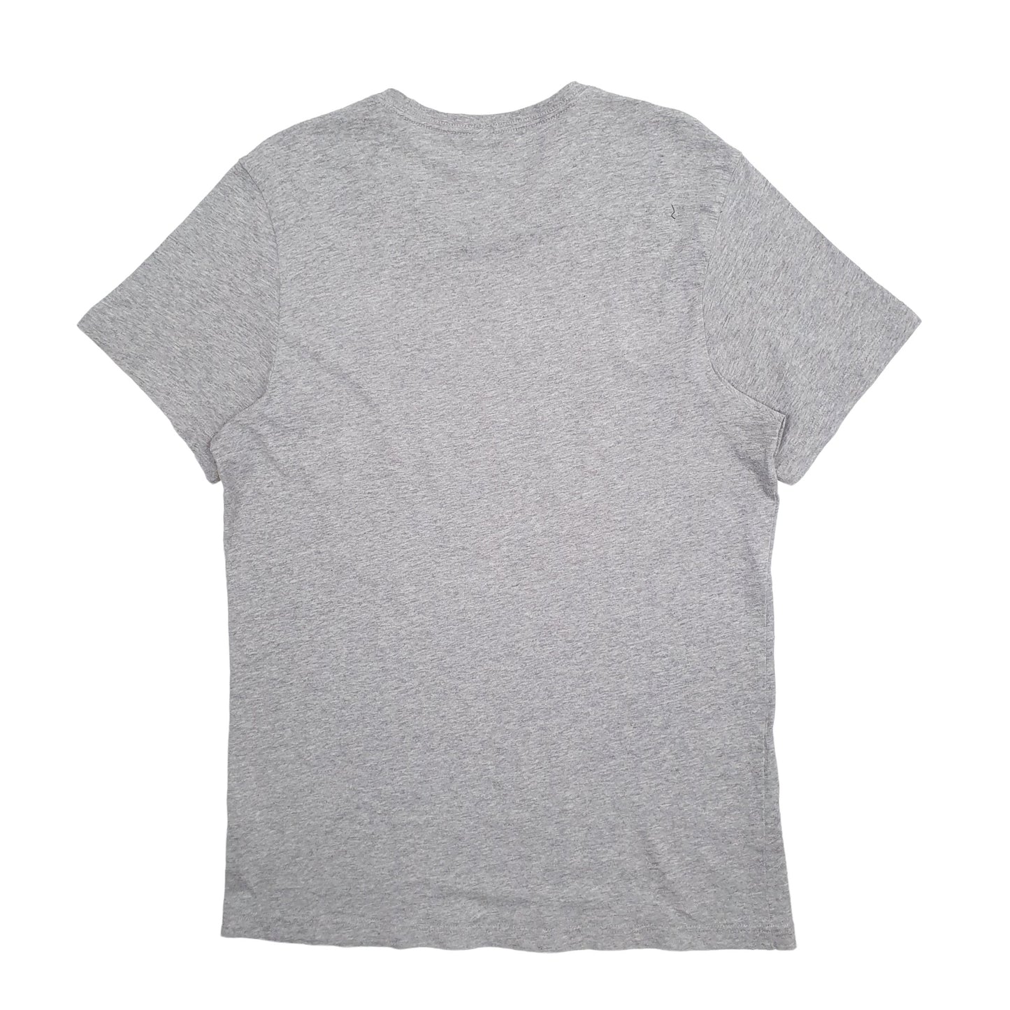 Mens Grey Adidas Spellout Short Sleeve T Shirt