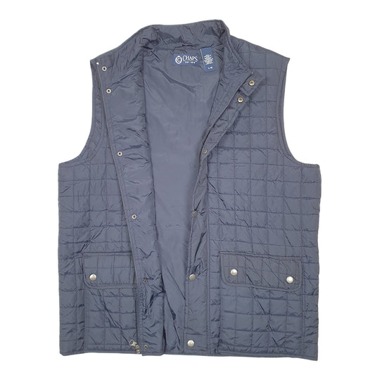 Mens Navy Ralph Lauren Vest Padded Full Zip Coat