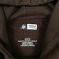 Mens Brown NFL Cleveland Brown's Hoodie Jumper