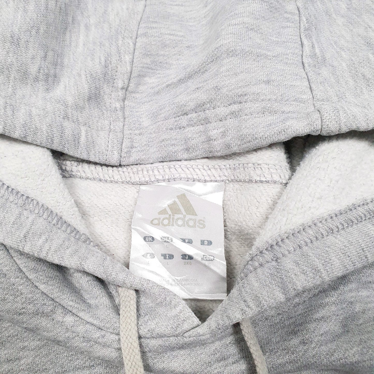 Mens Grey Adidas  Hoodie Jumper