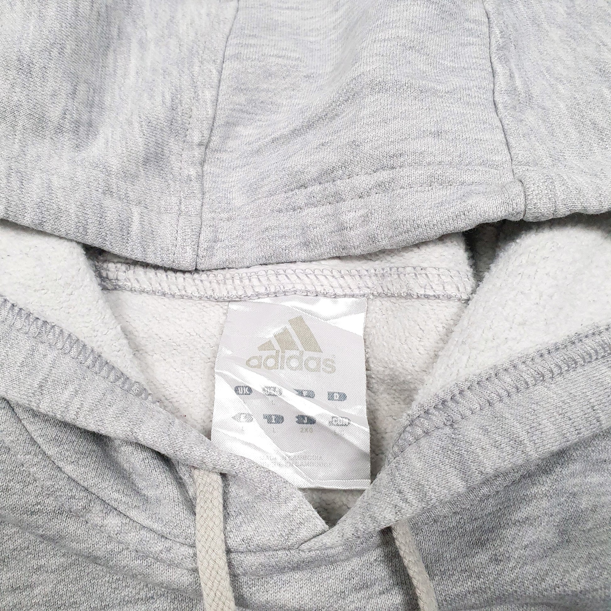 Mens Grey Adidas  Hoodie Jumper