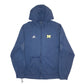 Mens Navy Adidas Climawarm Hoodie Michigan USA College Full Zip Jumper