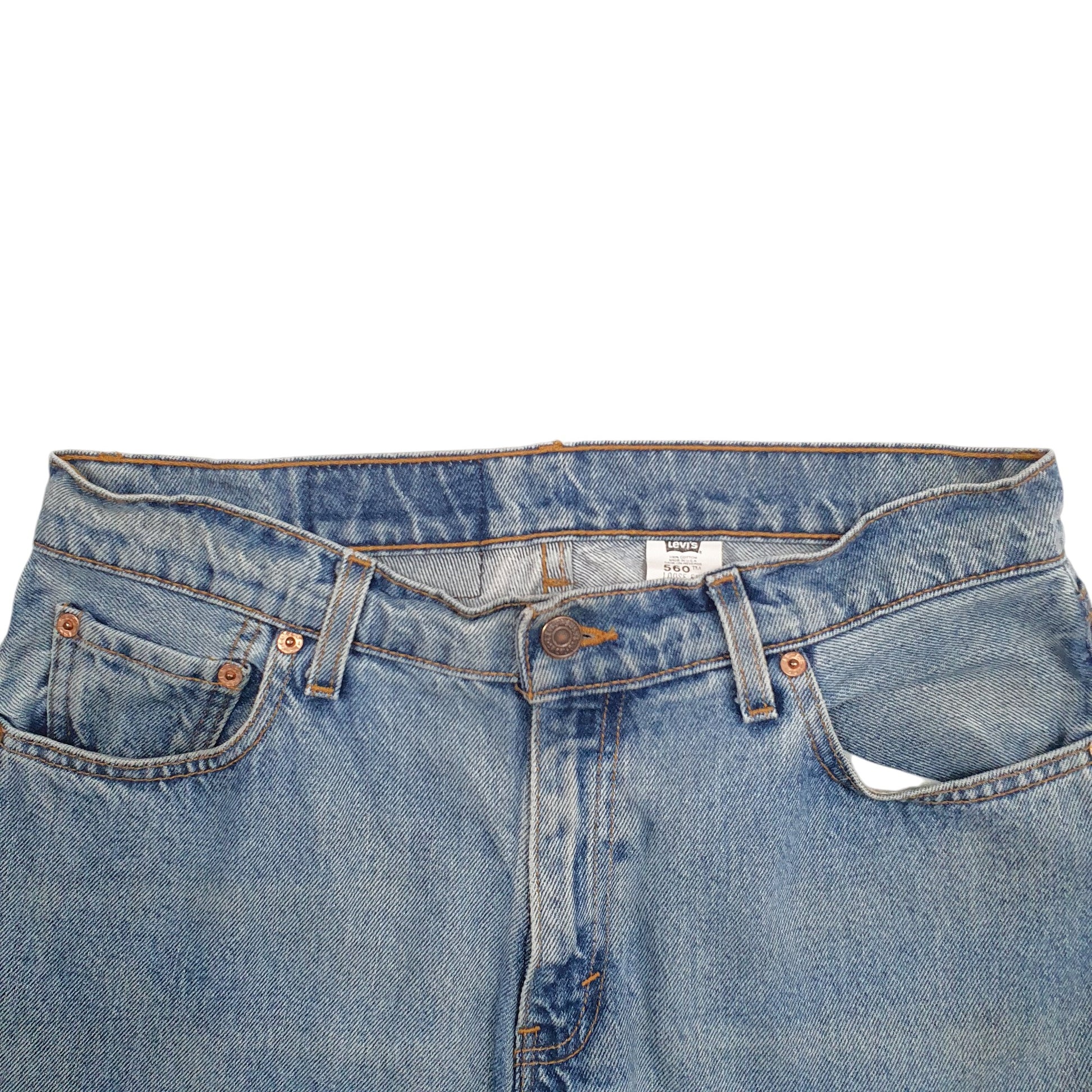 Womens Blue Levis Made In USA Vintage 90's 560 JeansW32 L30