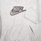 Mens Grey Nike Vintage 00s Spellout Hoodie Jumper