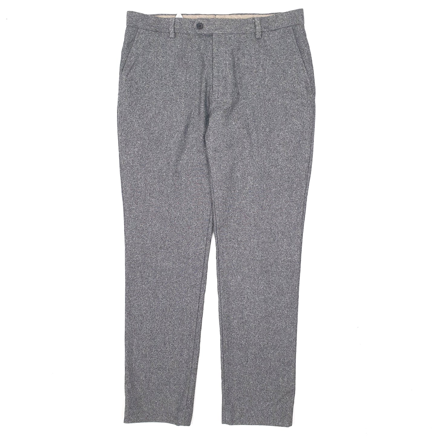 Mens Grey Next Speckled Formal Trousers