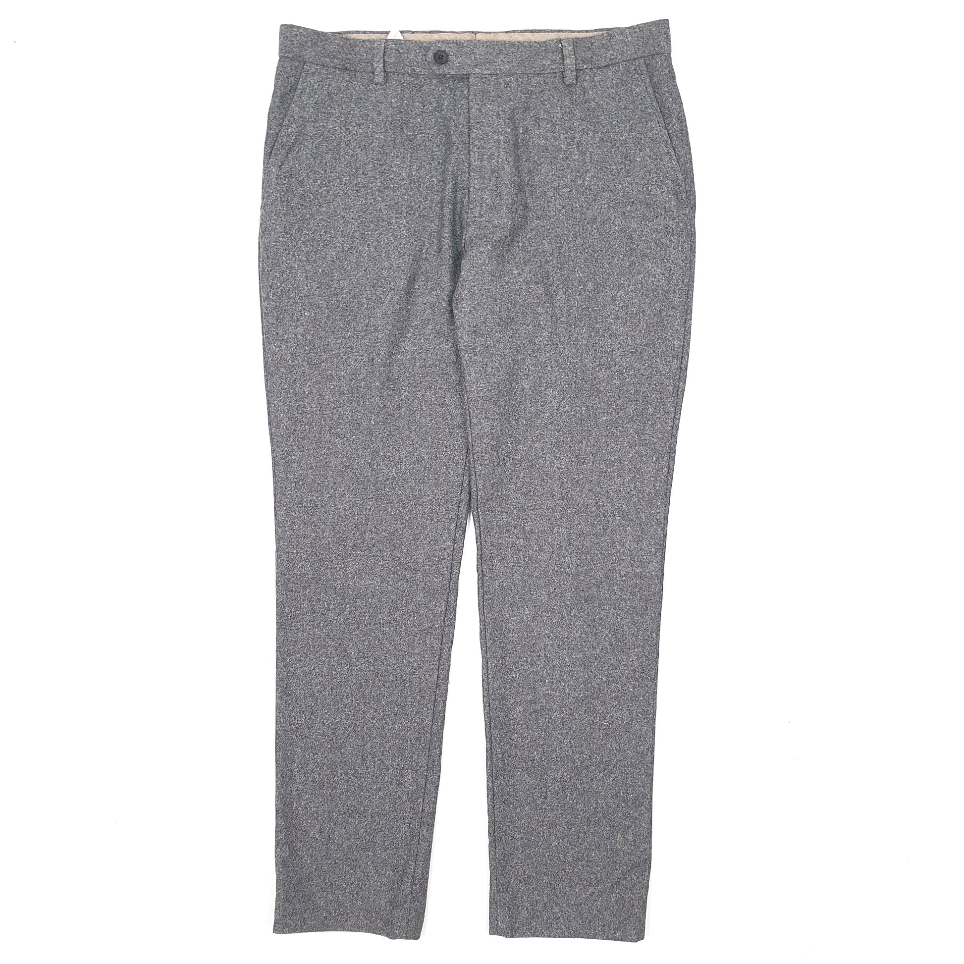 Mens Grey Next Speckled Formal Trousers