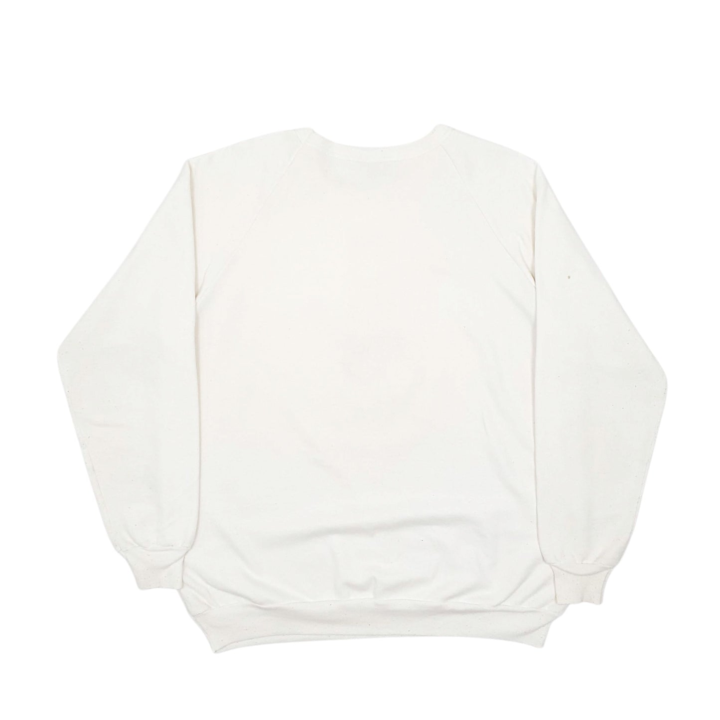 Mens Cream Priplox Vintage 90s Crewneck Jumper