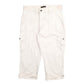 Womens Cream Lee Mid Rise Stretch Fit Chino Trousers