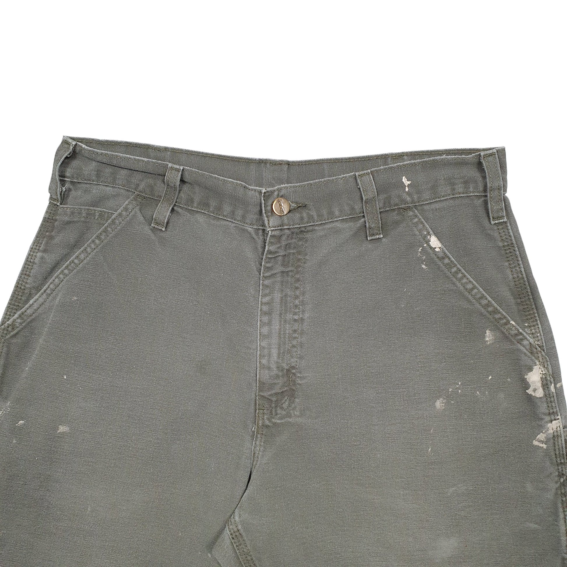 Mens Khaki Carhartt Workwear Carpenter Shorts