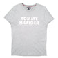 Mens Grey Tommy Hilfiger Spellout Short Sleeve T Shirt