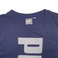 Mens Navy Puma Spellout Short Sleeve T Shirt